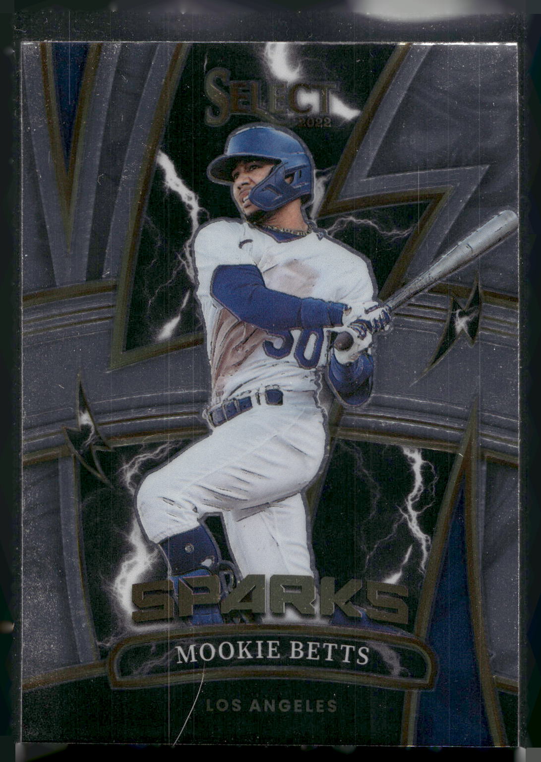2022 Panini Select #SP2 Mookie Betts Sparks
