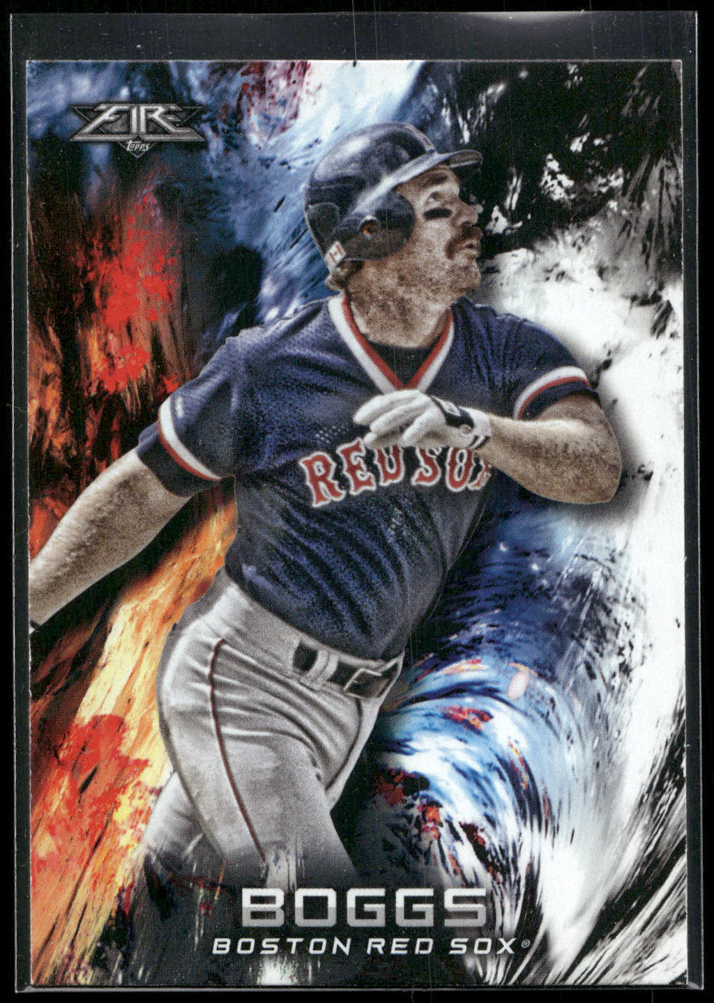 2018 Topps Fire #57 Wade Boggs