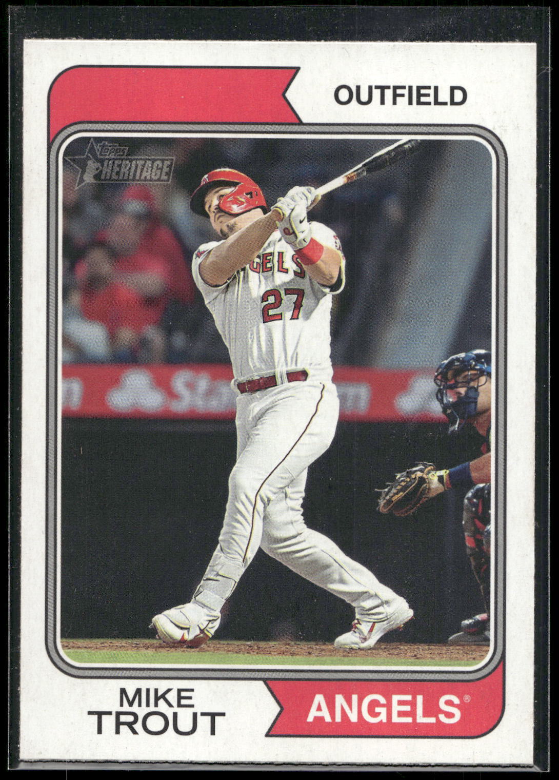 2023 Topps Heritage #5 Mike Trout