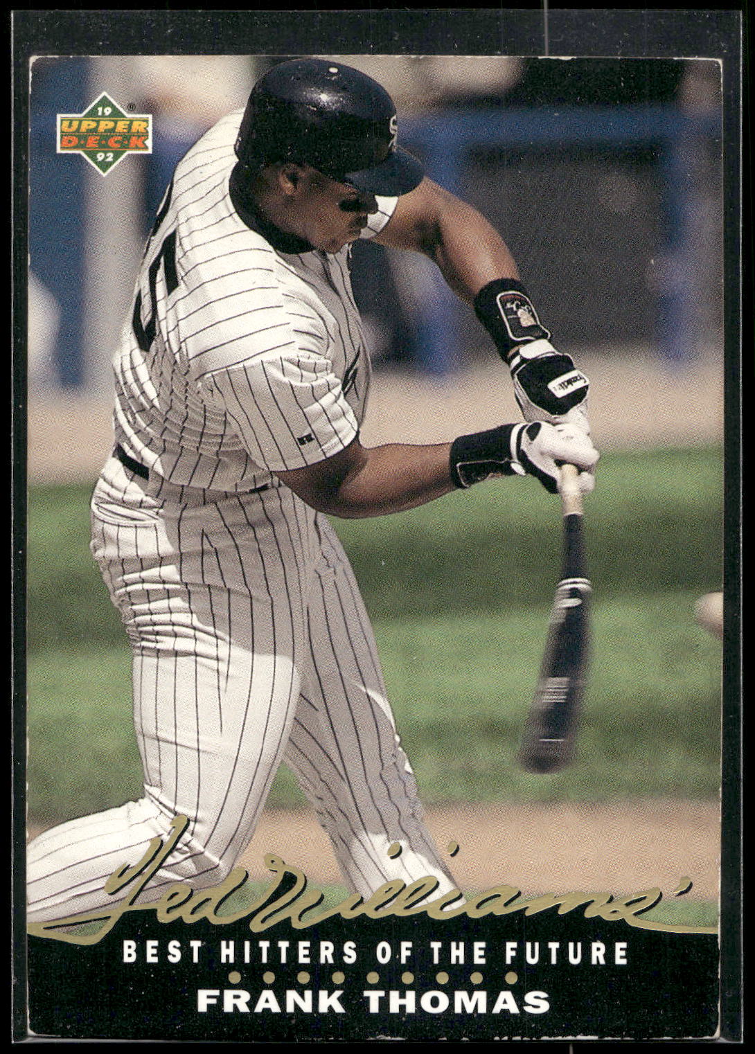 1992 Upper Deck #T19 Frank Thomas Ted Williams' Best