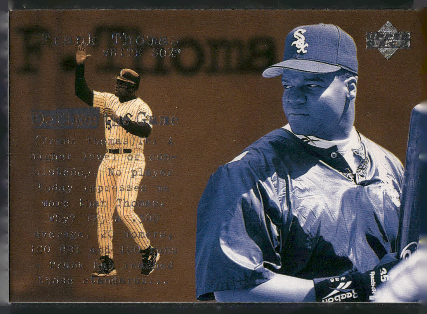 1998 Upper Deck #143 Frank Thomas