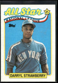 1989 Topps #390 Darryl Strawberry