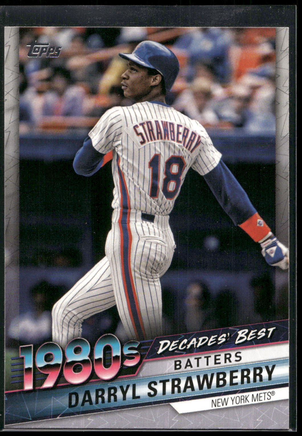 2020 Topps #DB-45 Darryl Strawberry Decades' Best (Series One)