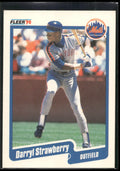 1990 Fleer #217 Darryl Strawberry