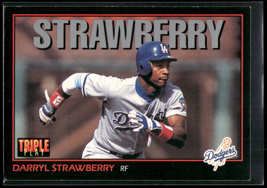 1993 Triple Play #187 Darryl Strawberry