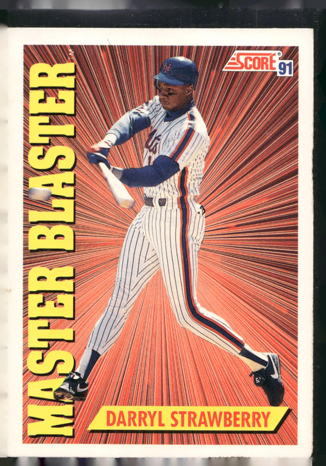1991 Score #691 Darryl Strawberry
