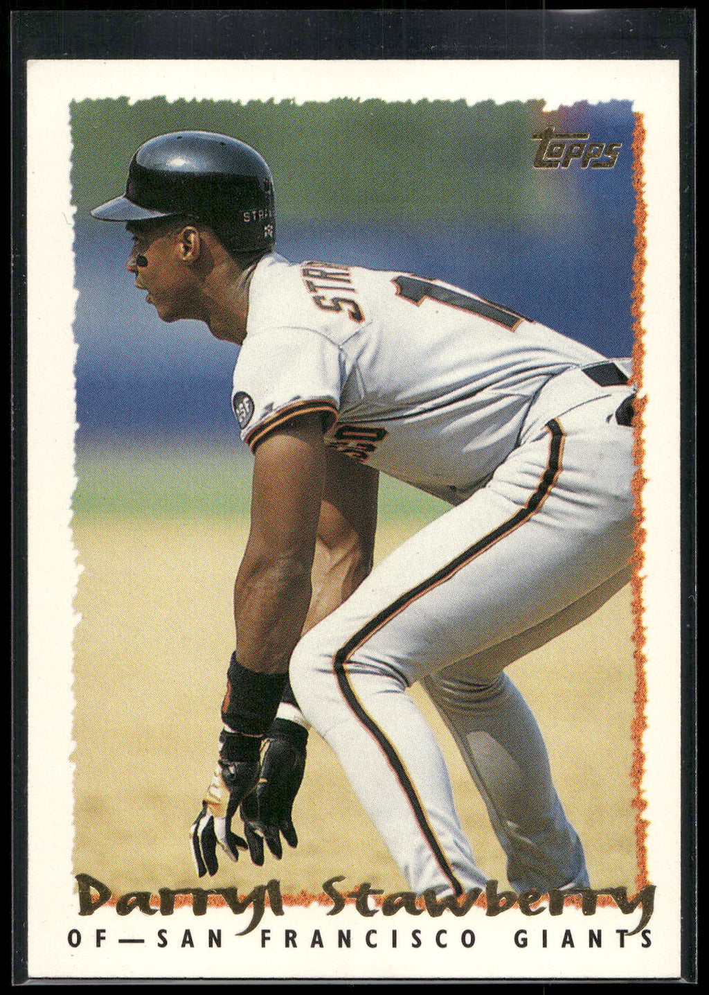 1995 Topps #629 Darryl Strawberry