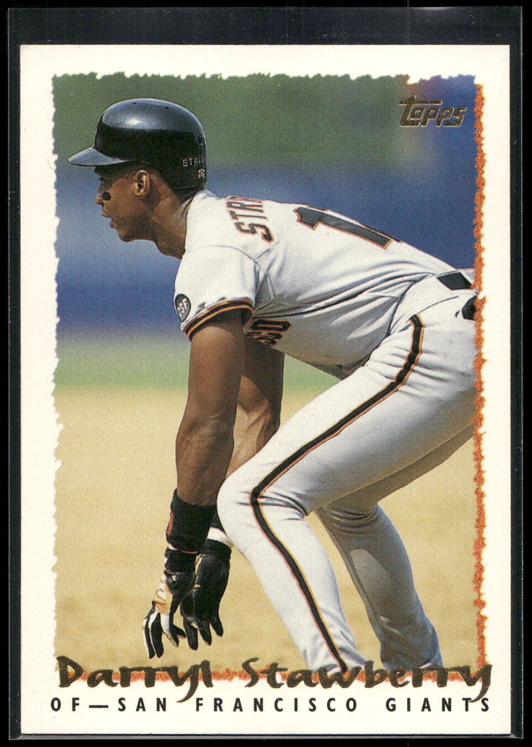 1995 Topps #629 Darryl Strawberry