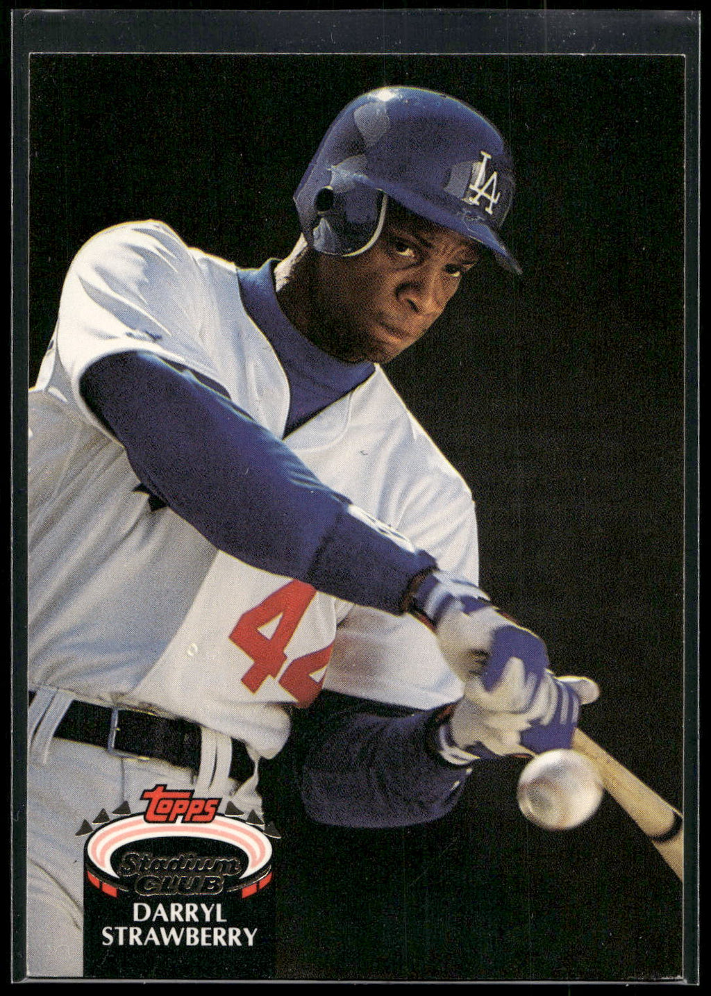 1992 Stadium Club #560 Darryl Strawberry