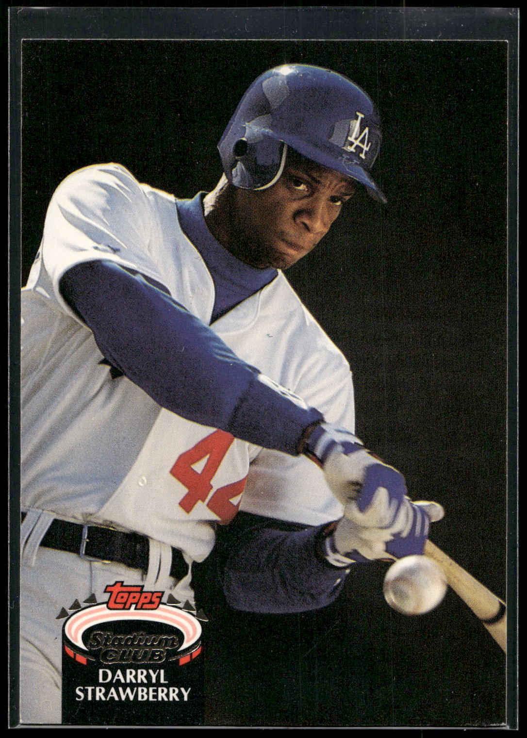 1992 Stadium Club #560 Darryl Strawberry