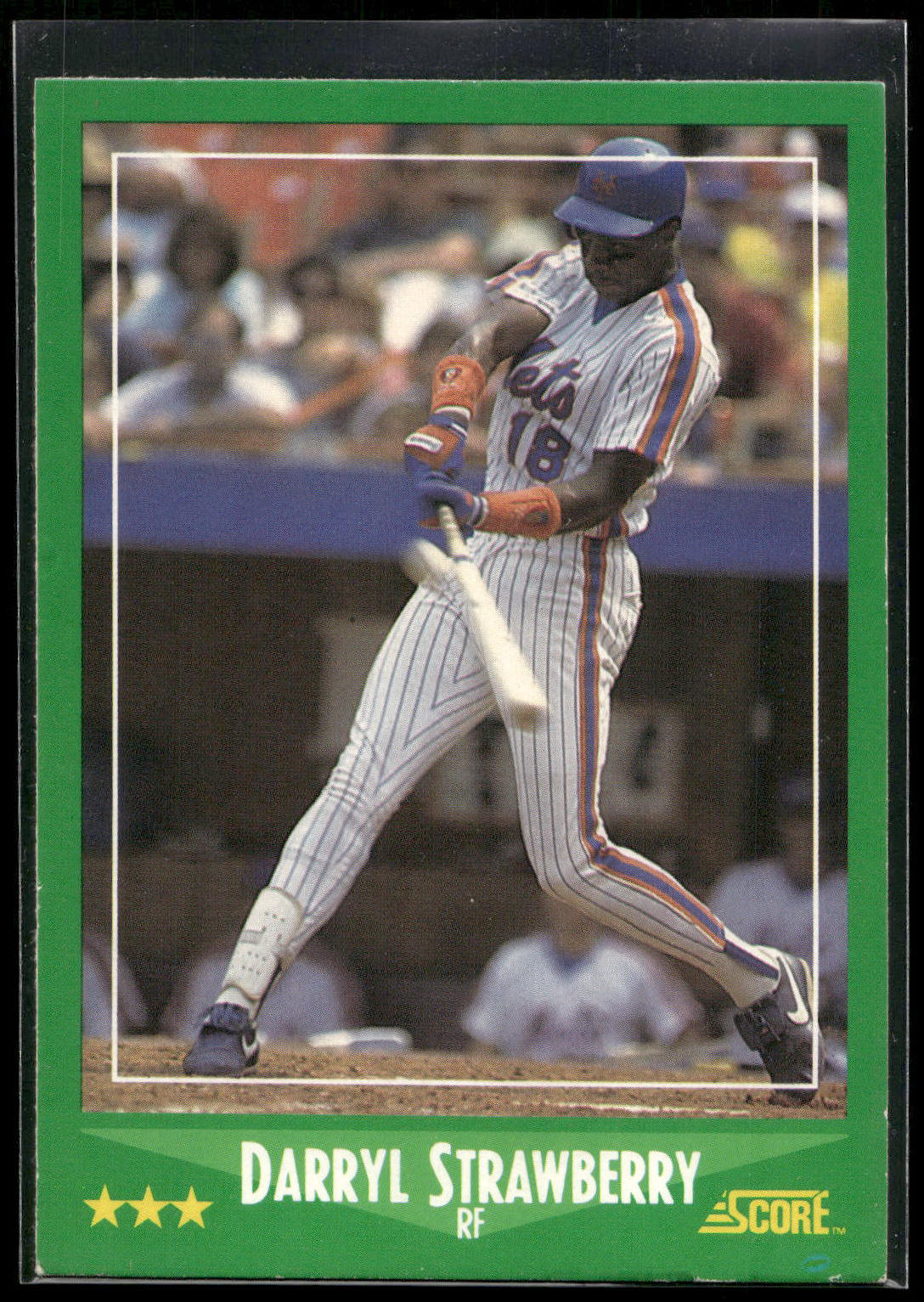 1988 Score #360 Darryl Strawberry