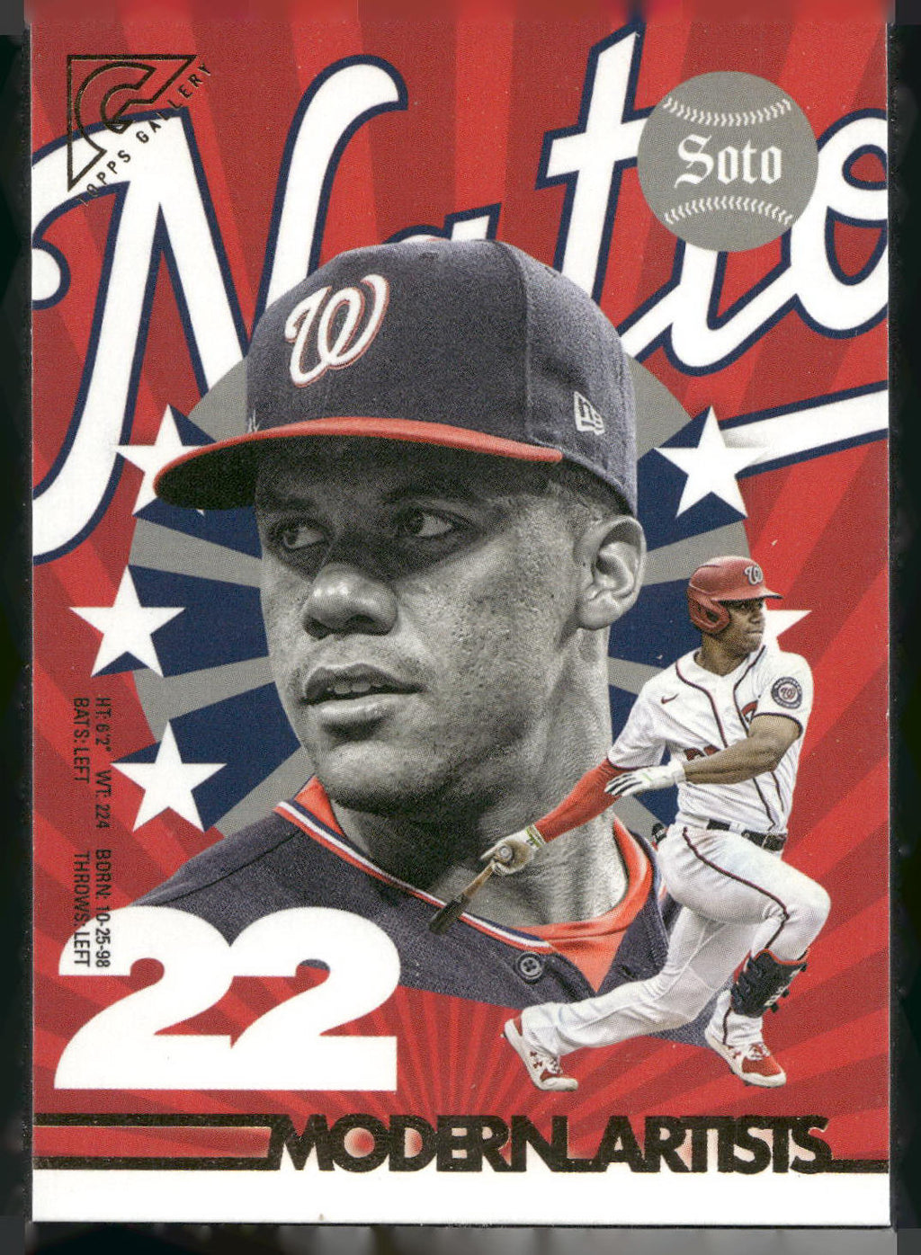 2022 Topps Gallery #MA-3 Juan Soto Modern Artists