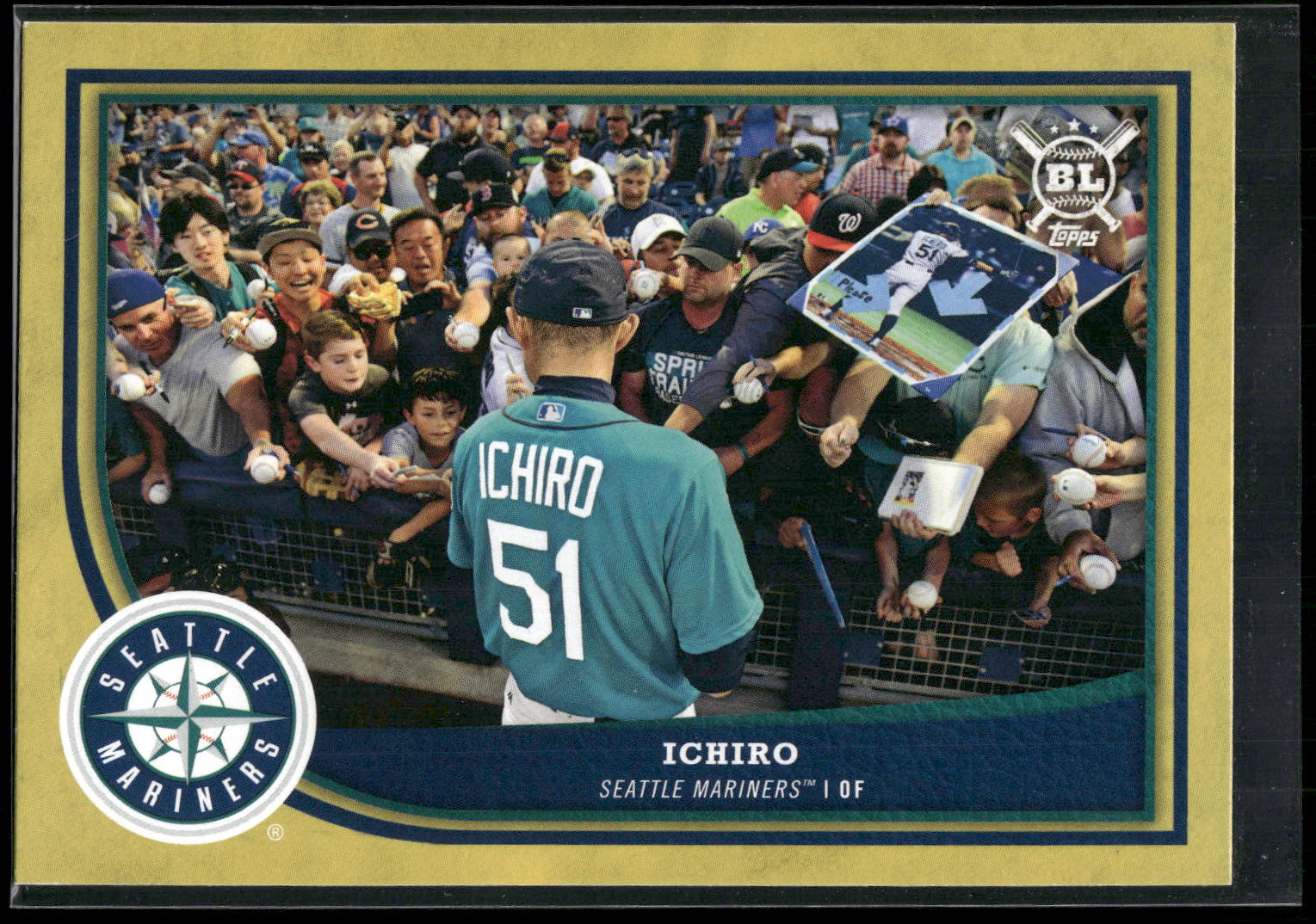 2018 Topps Big League #226 Ichiro Gold