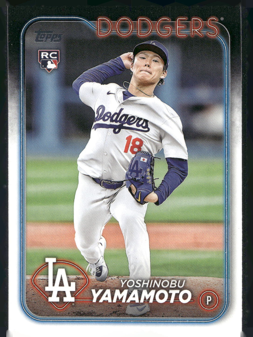 2024 Topps #553 Yoshinobu Yamamoto
