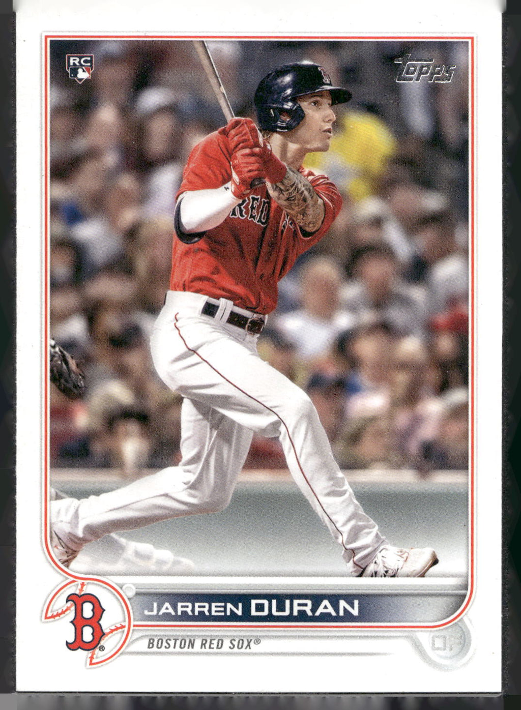 2022 Topps #187 Jarren Duran