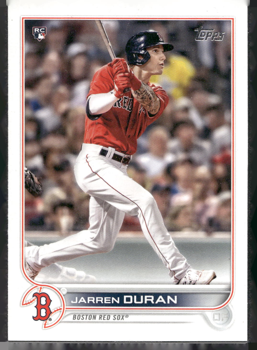 2022 Topps #187 Jarren Duran