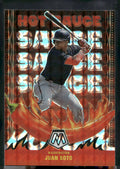 2022 Panini Mosaic #HS-2 Juan Soto Hot Sauce Mosaic