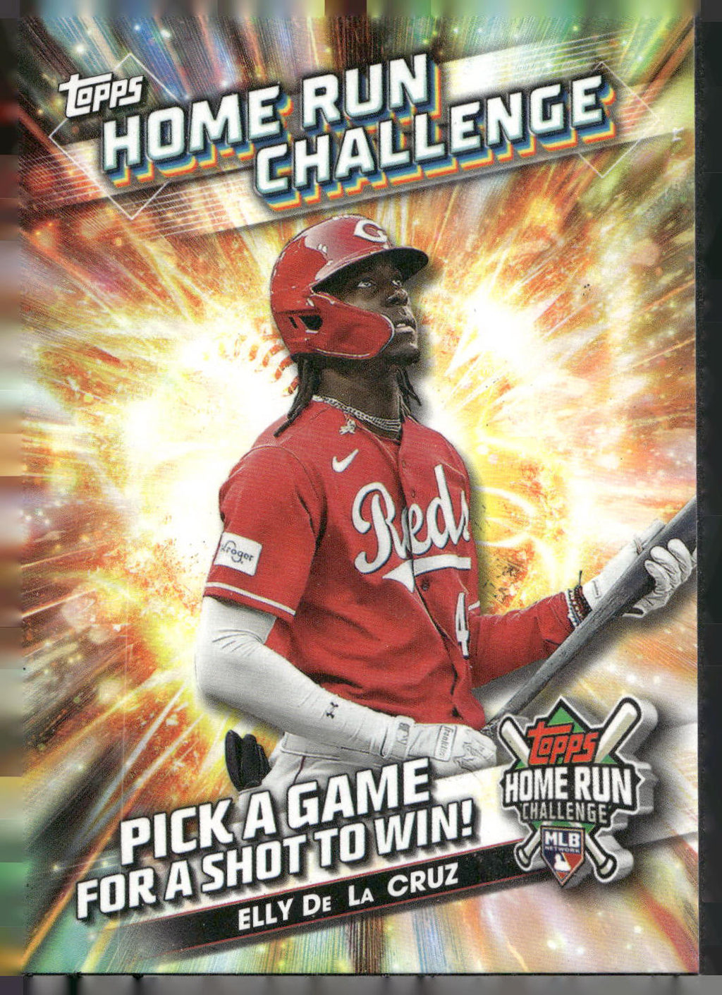 2024 Topps #HRC-10 Elly De La Cruz Home Run Challenge (Series One)
