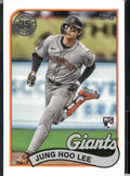2024 Topps Update #89US-28 Jung Hoo Lee 1989 Topps Baseball 35th Anniversary