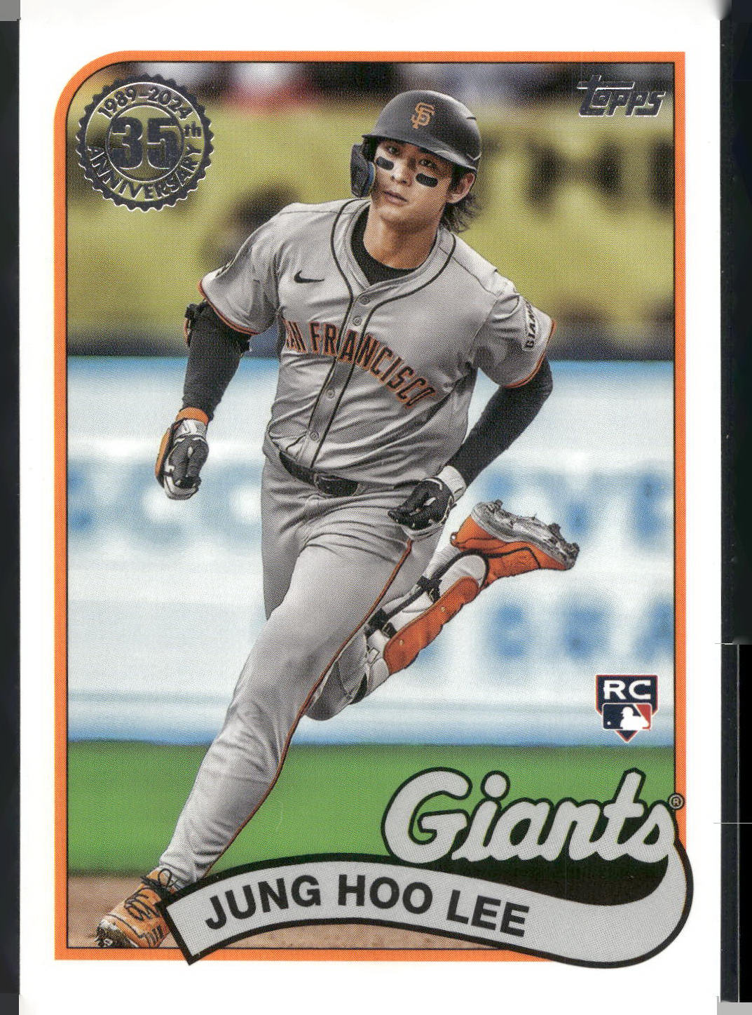 2024 Topps Update #89US-28 Jung Hoo Lee 1989 Topps Baseball 35th Anniversary