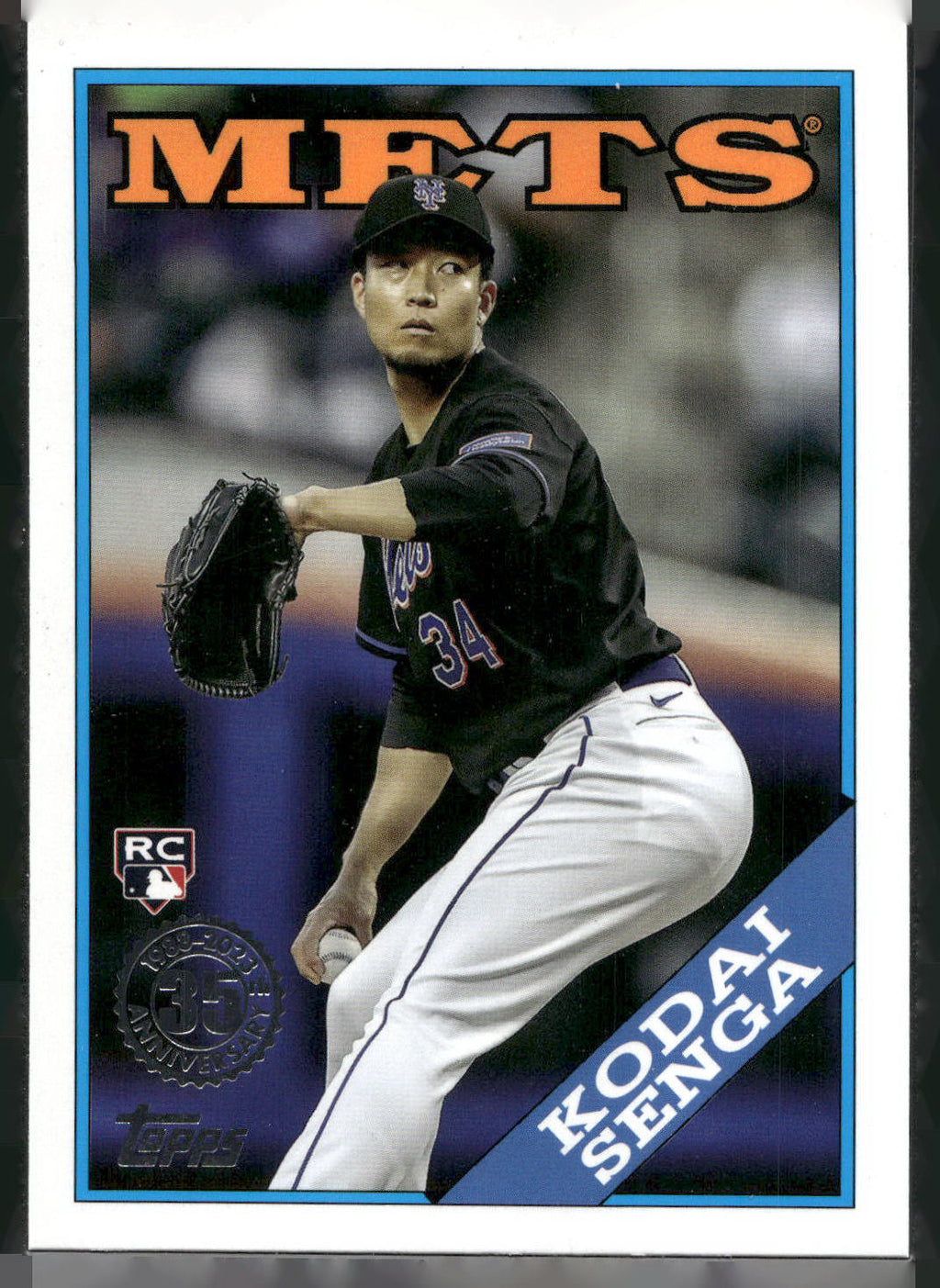 2023 Topps Update #88US-33 Kodai Senga 1988 Topps Baseball 35th Anniversary