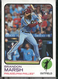 2022 Topps Heritage #636 Brandon Marsh