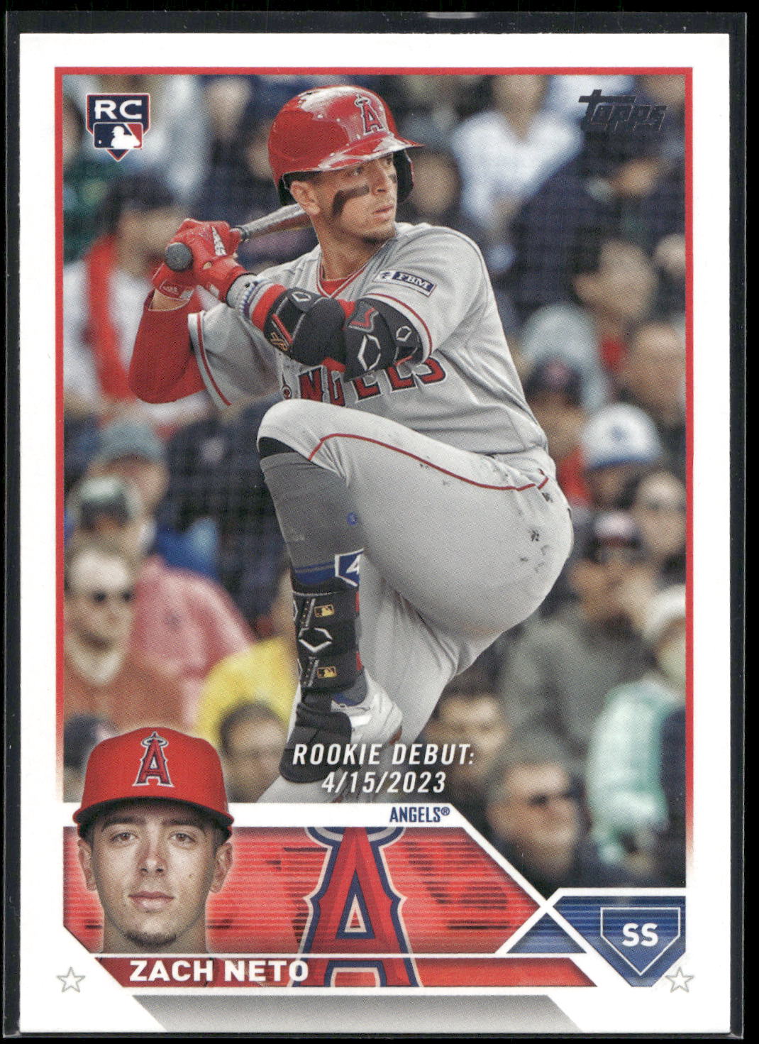 2023 Topps Update #US329 Zach Neto