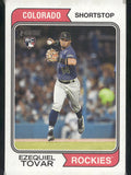 2023 Topps Heritage #317 Ezequiel Tovar