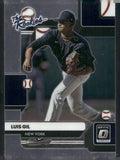 2022 Donruss Optic #TR-5 Luis Gil The Rookies