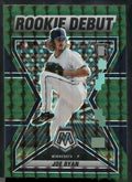 2022 Panini Mosaic #RD-4 Joe Ryan Rookie Debut Green Mosaic