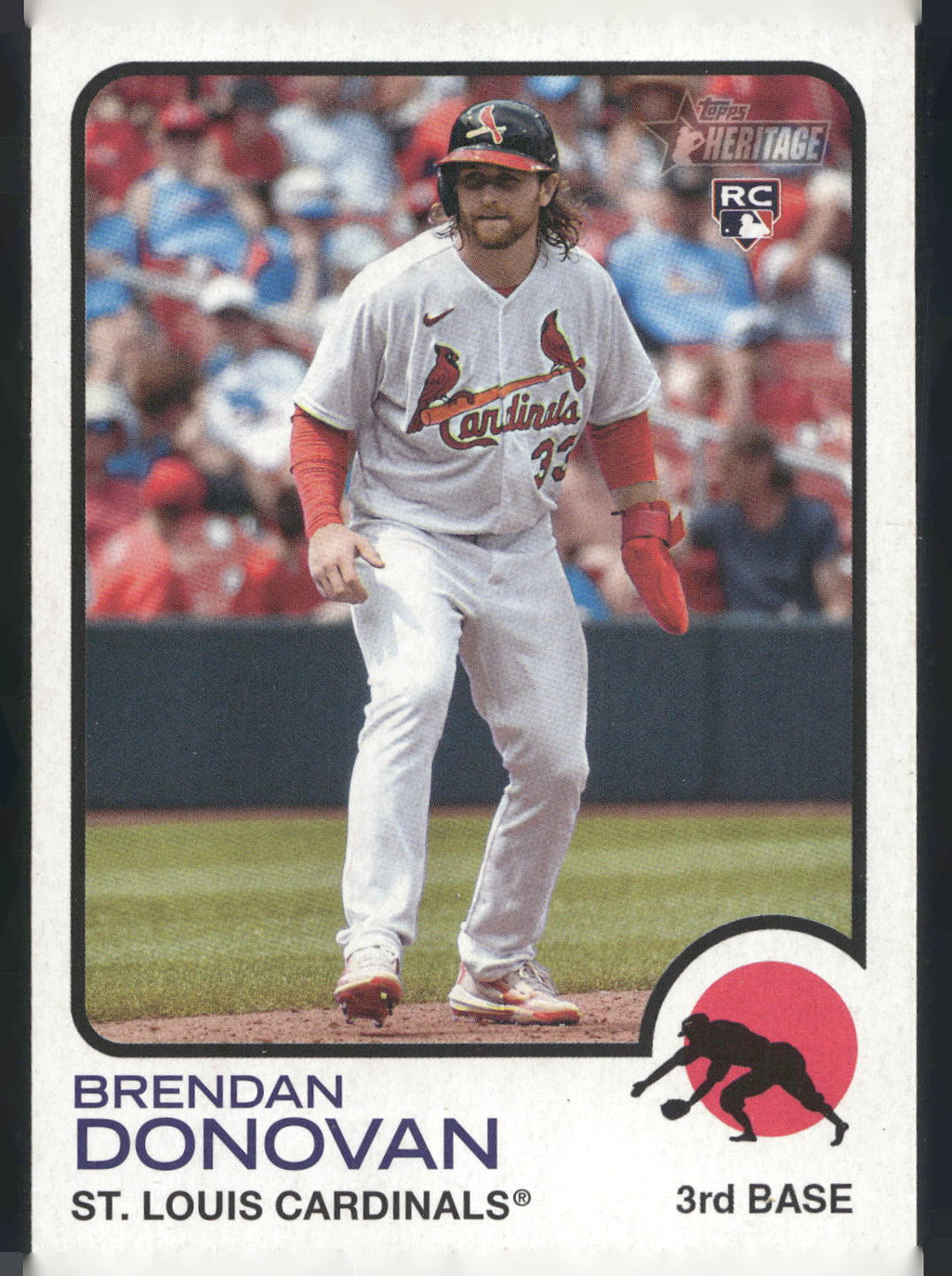 2022 Topps Heritage #543 Brendan Donovan