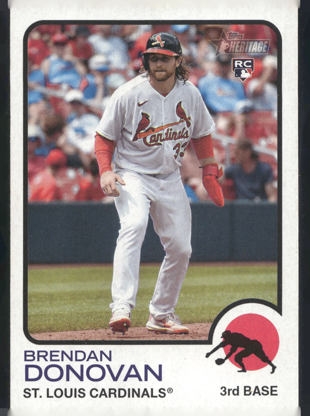 2022 Topps Heritage #543 Brendan Donovan