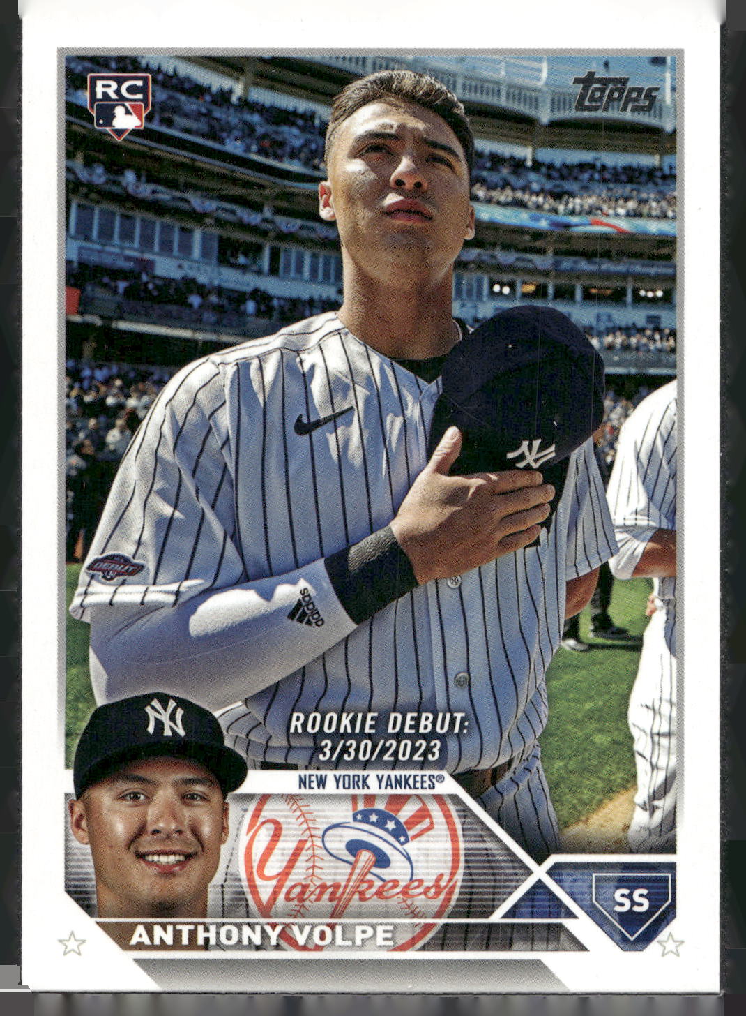 2023 Topps Update #US77 Anthony Volpe