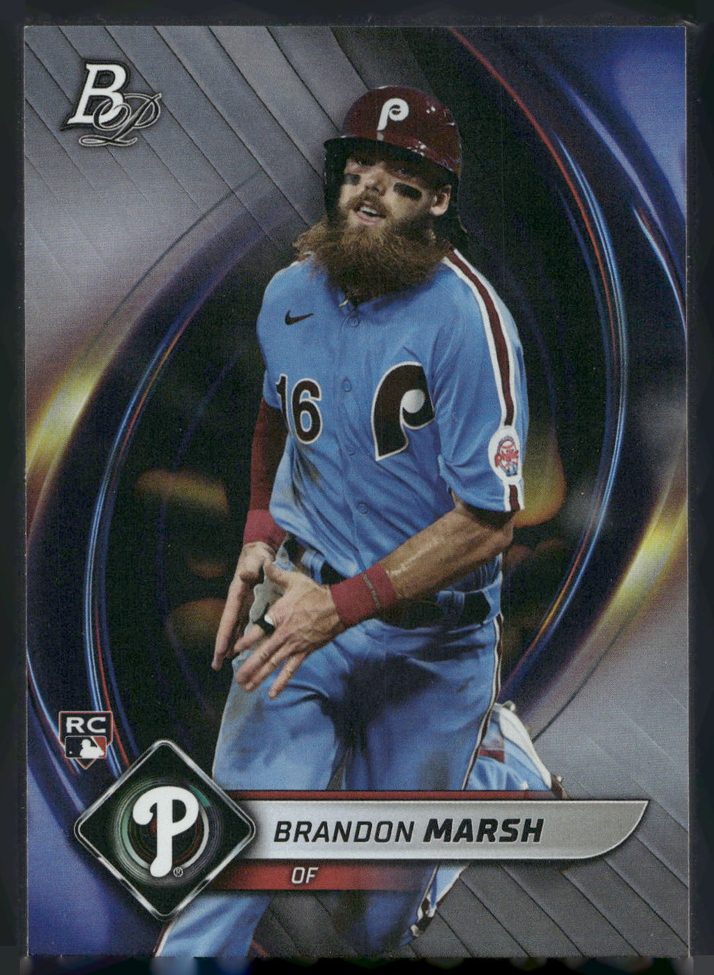 2022 Bowman Platinum #4 Brandon Marsh