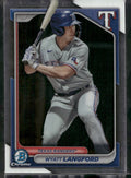 2024 Bowman #BCP-64 Wyatt Langford Chrome Prospects