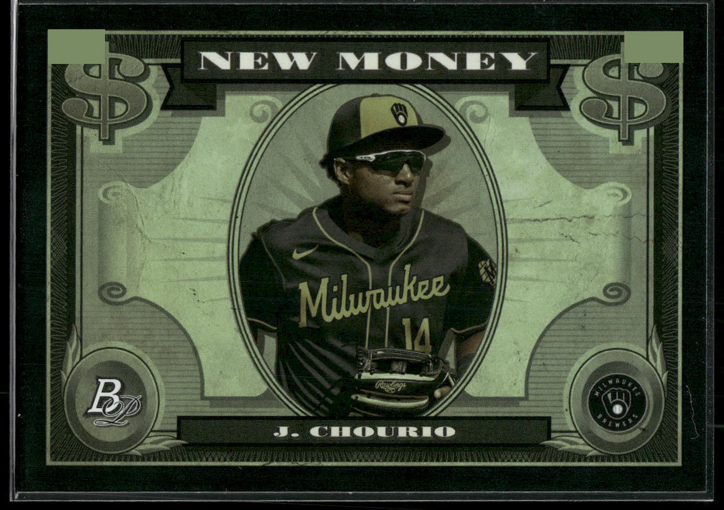 2023 Bowman Platinum #NM-11 Jackson Chourio New Money