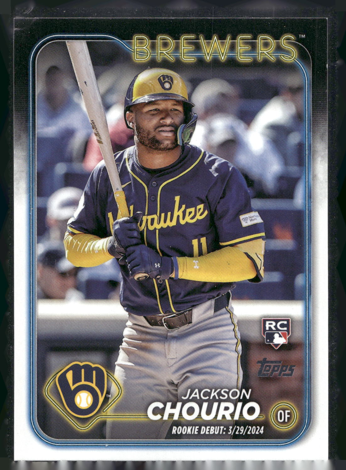 2024 Topps Update #US155 Jackson Chourio