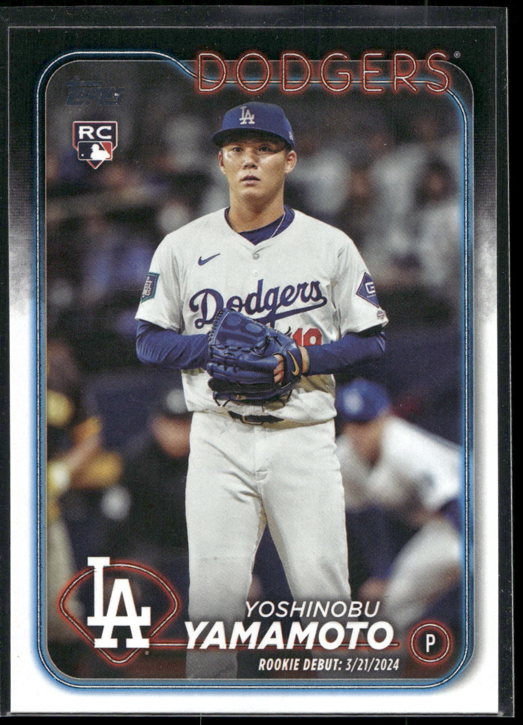 2024 Topps Update #US149 Yoshinobu Yamamoto