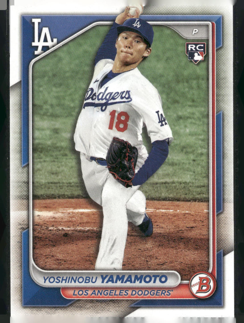 2024 Bowman #36 Yoshinobu Yamamoto