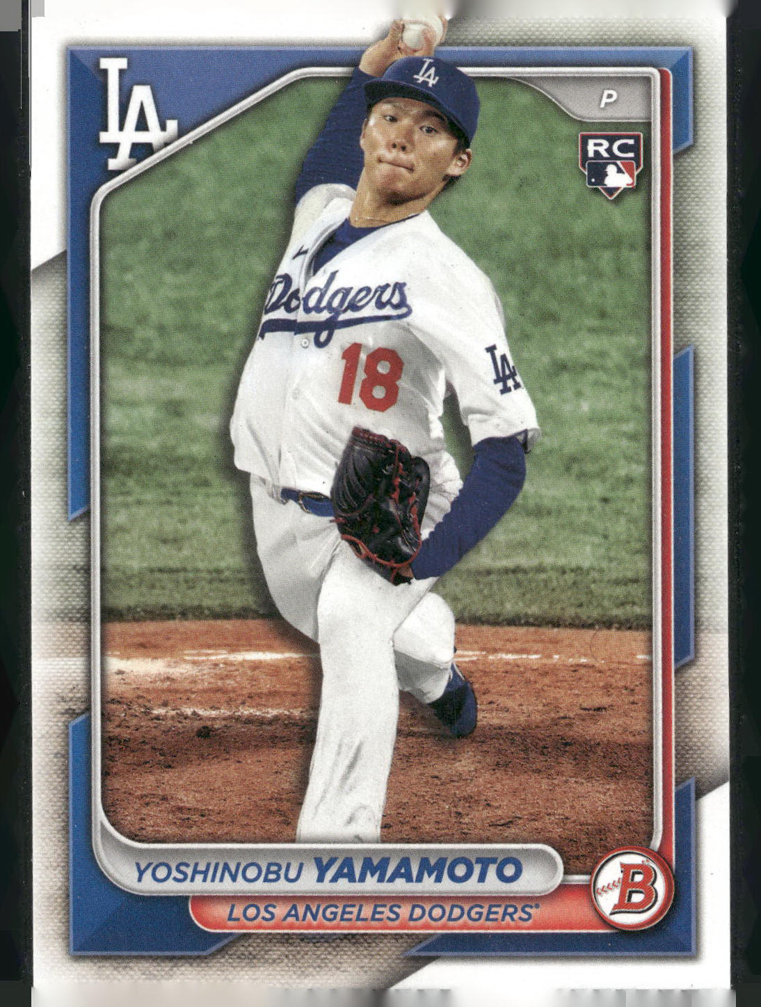 2024 Bowman #36 Yoshinobu Yamamoto