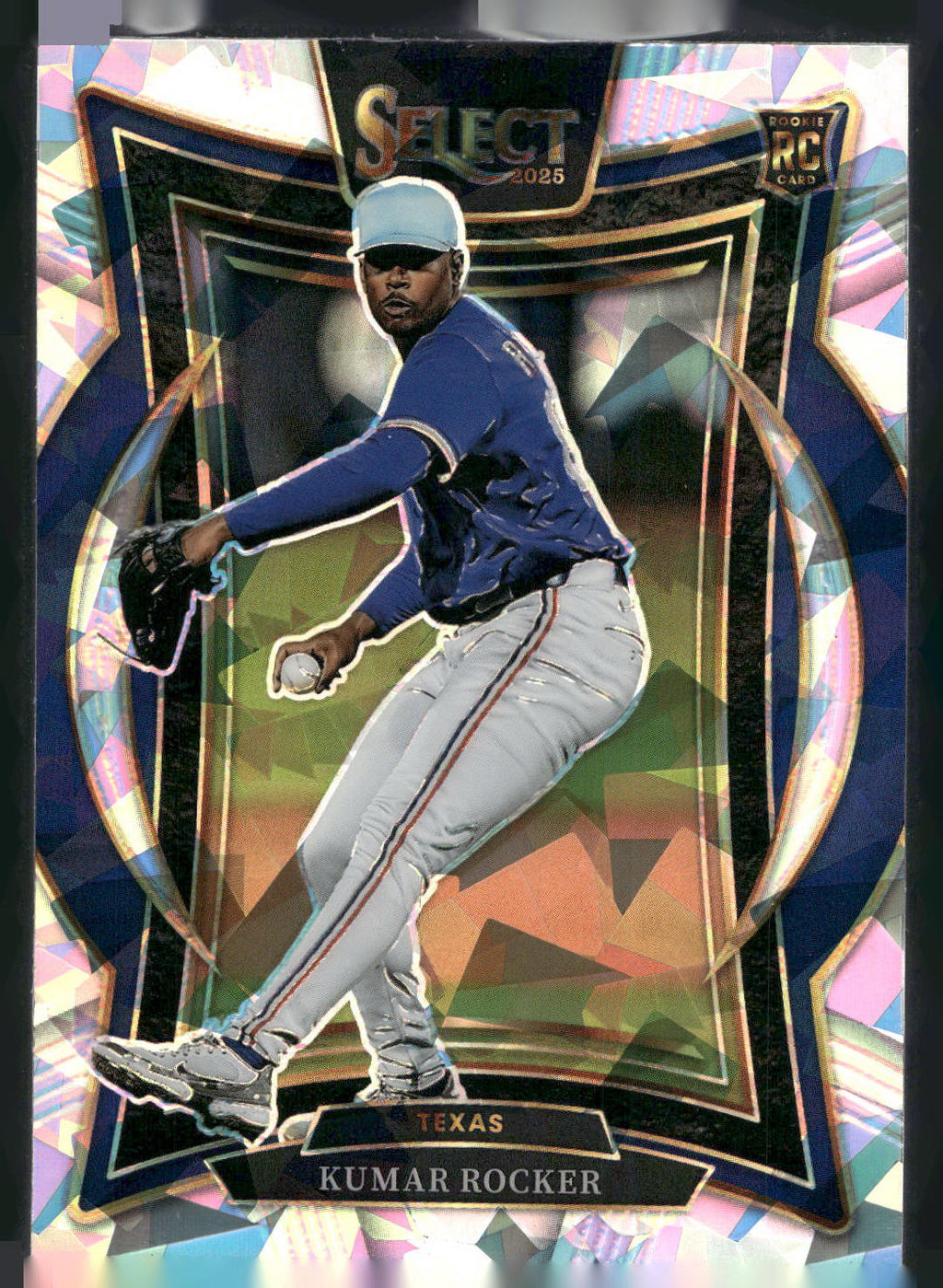 2025 Panini Select #61 Kumar Rocker Silver Prizms