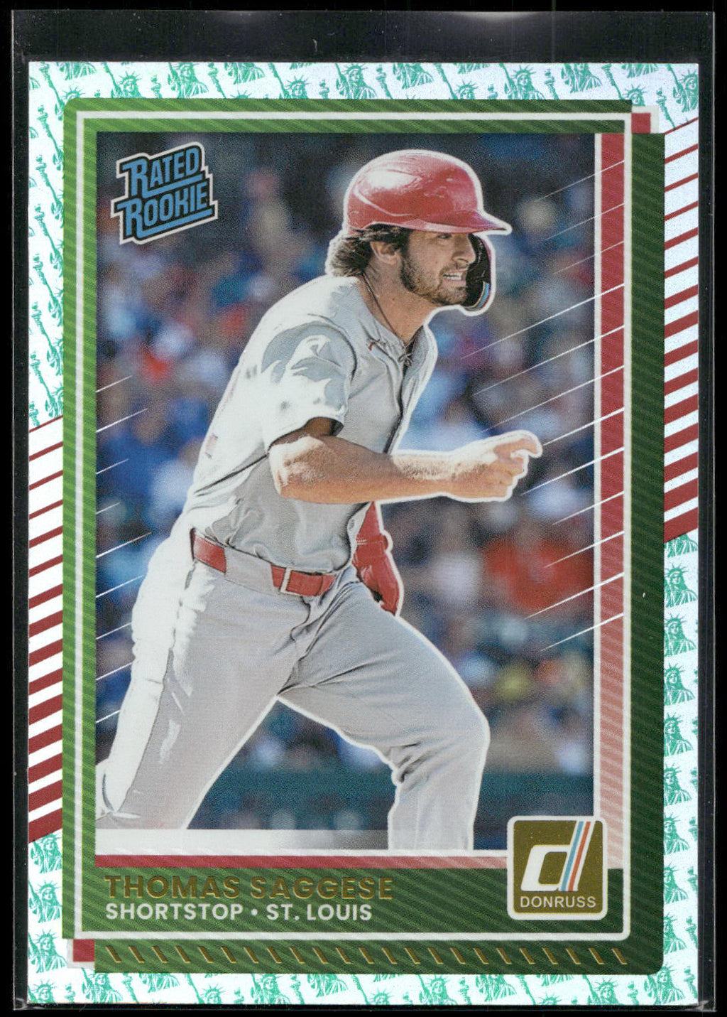 2025 Donruss #30 Thomas Saggese Liberty