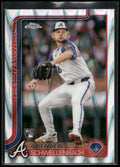 2025 Topps Chrome #203 Spencer Schwellenbach RayWave Refractors