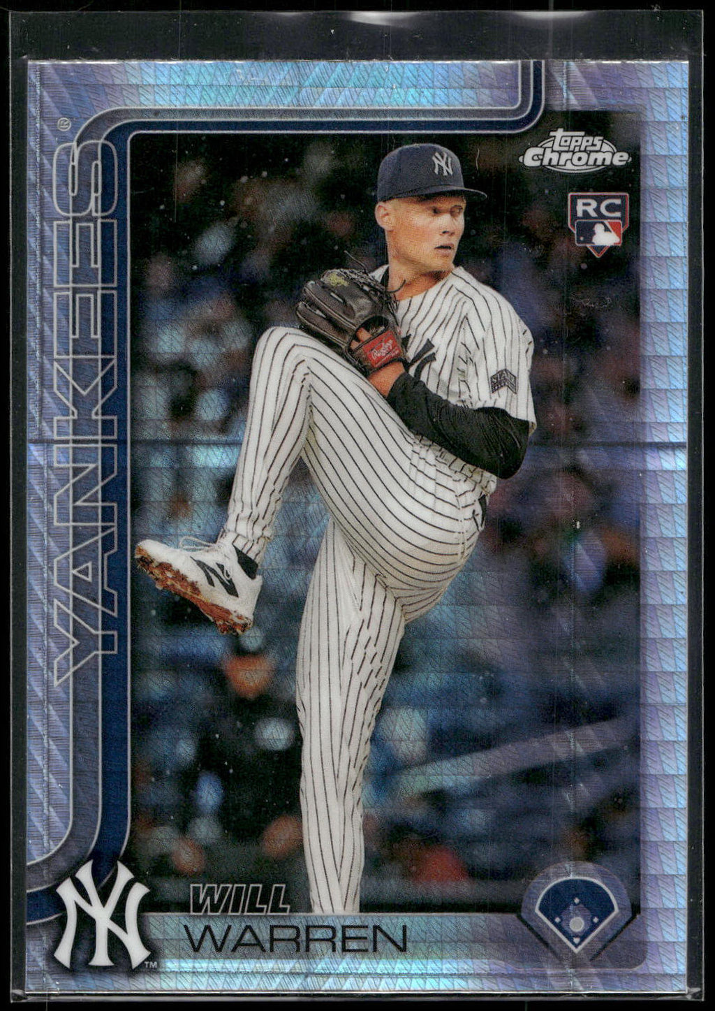 2025 Topps Chrome #81 Will Warren Refractors