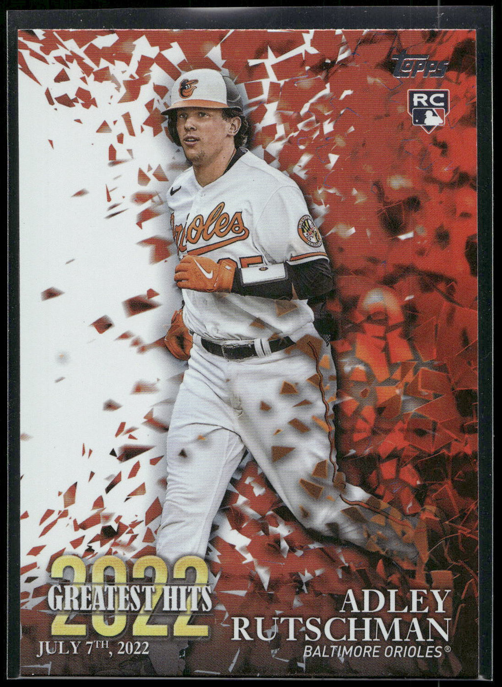 2023 Topps #22GH-23 Adley Rutschman 2022 Greatest Hits