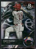 2023 Bowman Platinum #TOP-45 Cam Collier Top Prospects Ice Foil