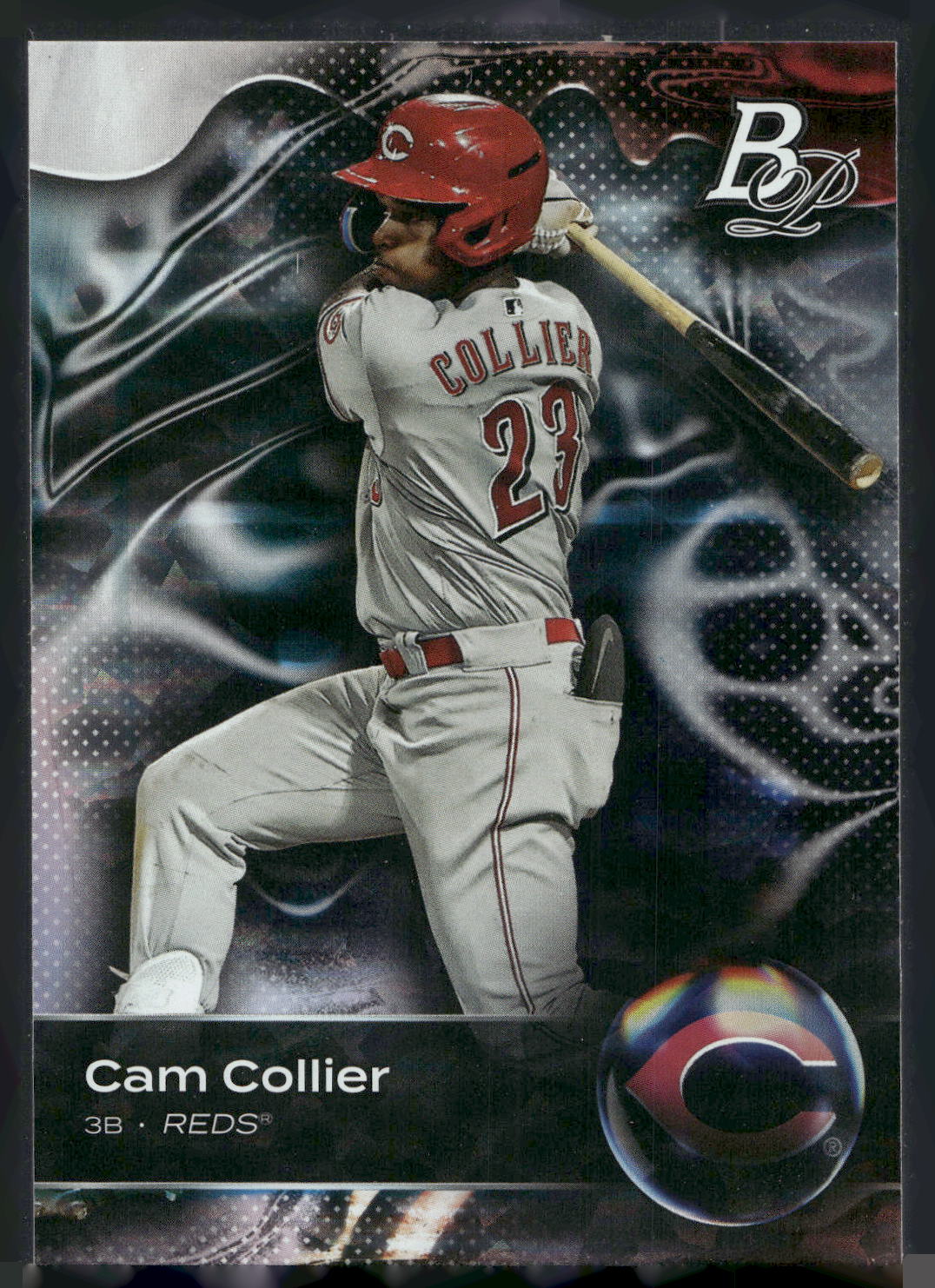 2023 Bowman Platinum #TOP-45 Cam Collier Top Prospects Ice Foil