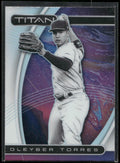 2021 Panini Chronicles #24 Gleyber Torres Titan Holo