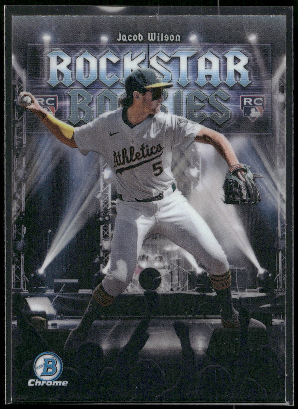 2025 Bowman #RR-16 Jacob Wilson Rockstar Rookies