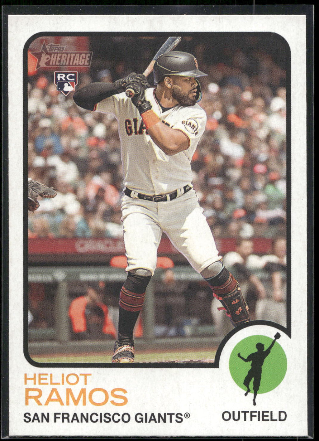 2022 Topps Heritage #643 Heliot Ramos